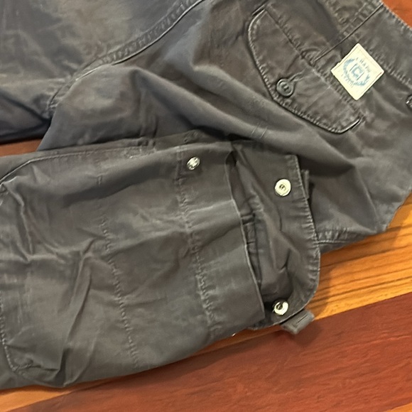 Chaps boys pants - size 14 - brown with snap cargo pockets - Picture 5 of 9